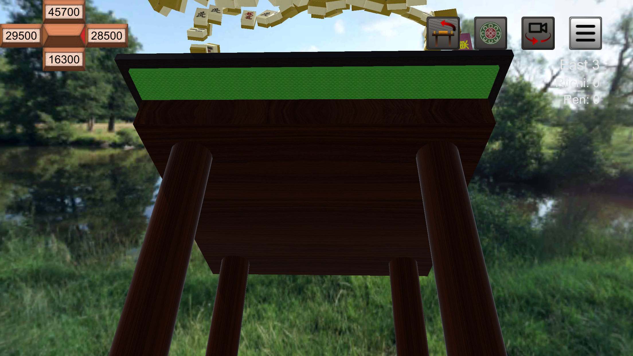 Riichi Mahjong gameplay screenshot